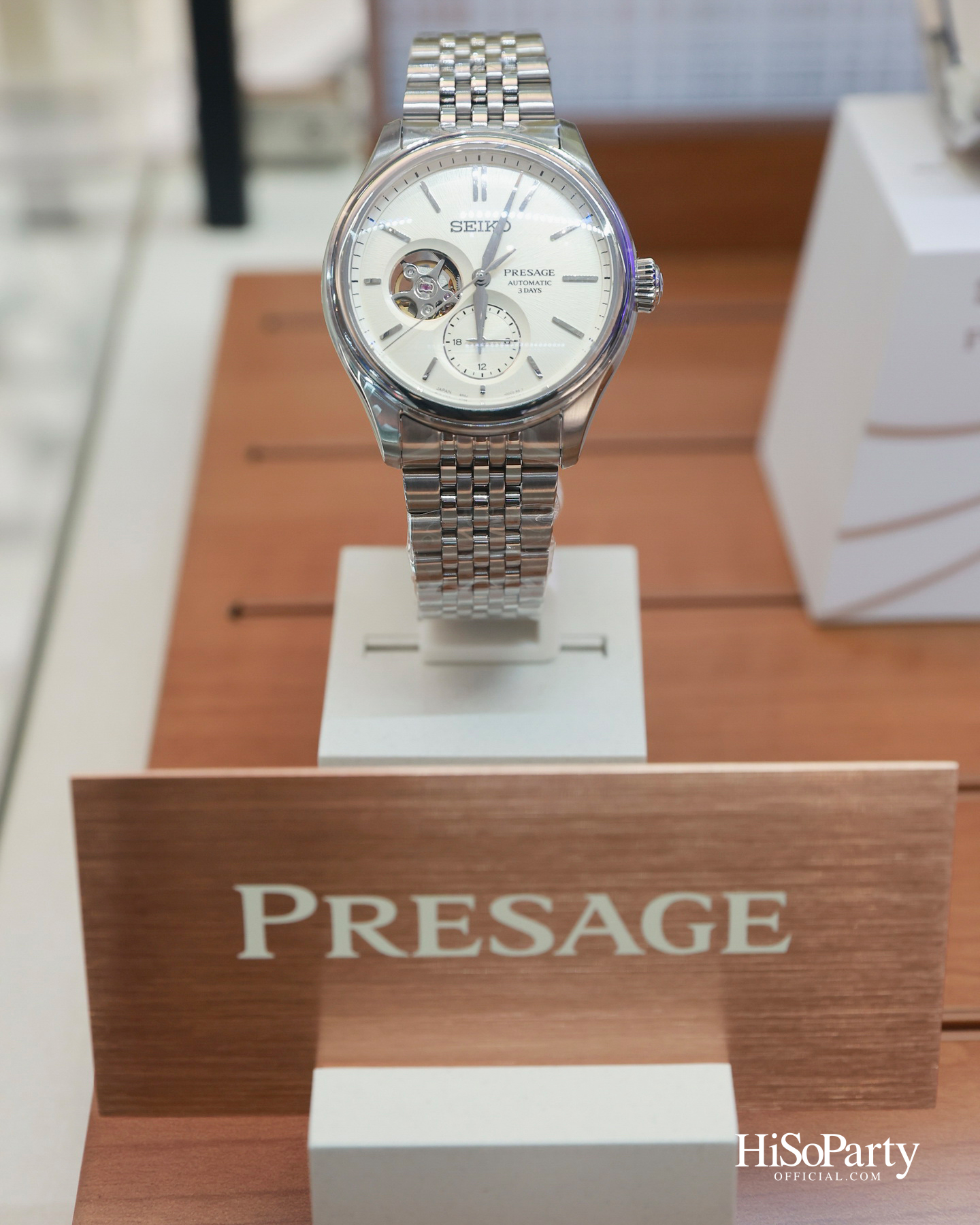 SEIKO ฉลองครบรอบ 145 ปี เปิดตัว Seiko Boutique Gaysorn บูติกแห่งใหม่และแห่งเดียวในประเทศไทย
