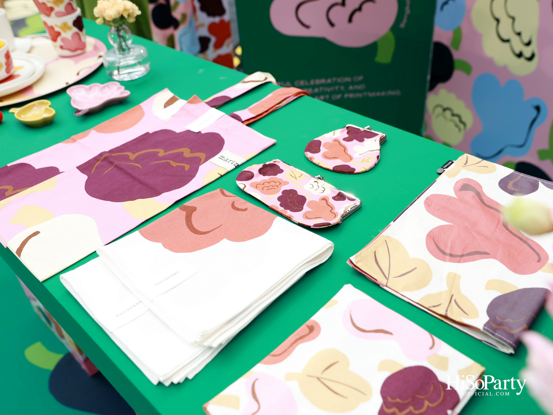 Marimekko เปิดตัว ‘เต้ย – จรินทร์พร’ Brand Ambassador คนแรกของประเทศไทย ในงาน ‘Marimekko: Art of Flowers’