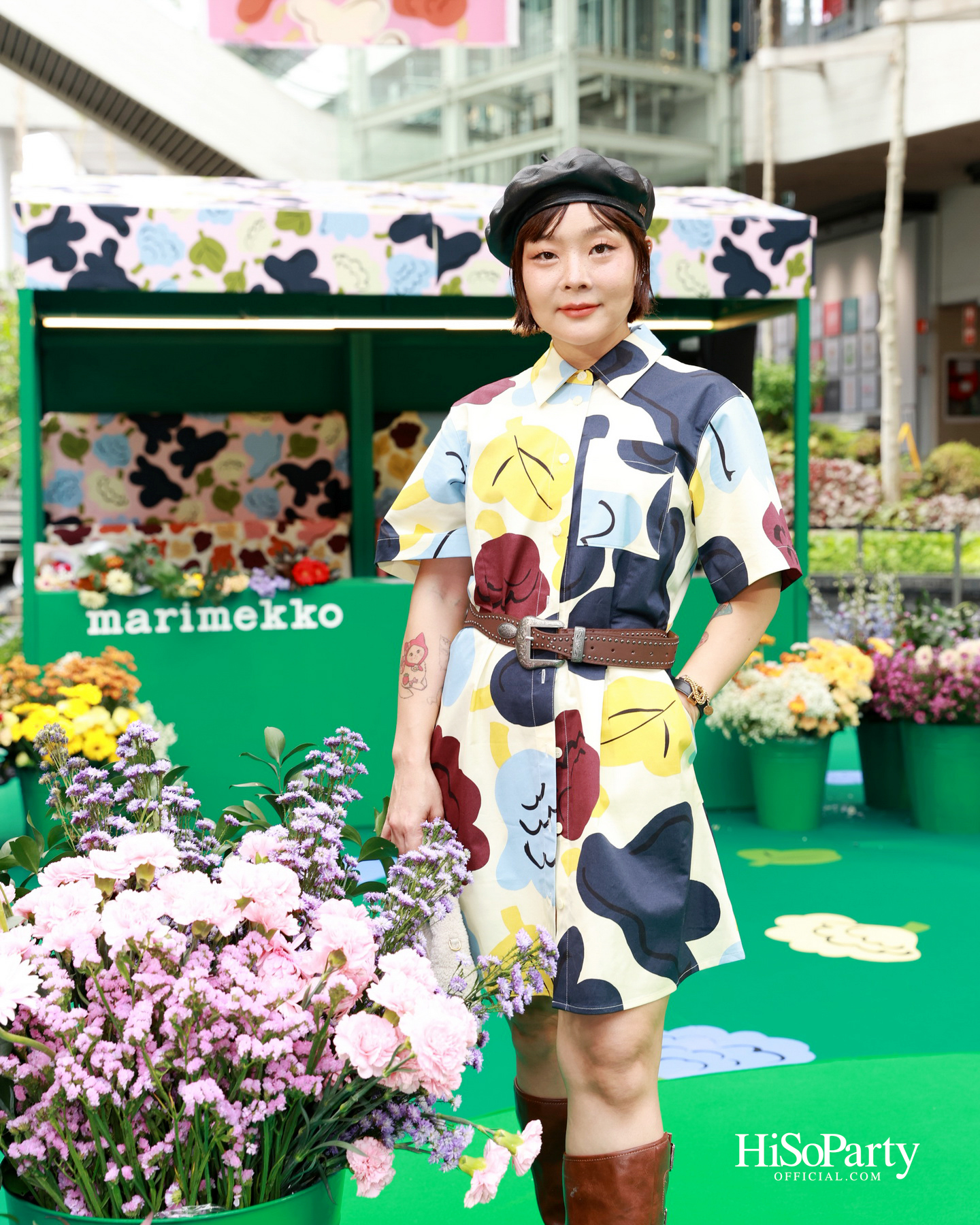 Marimekko เปิดตัว ‘เต้ย – จรินทร์พร’ Brand Ambassador คนแรกของประเทศไทย ในงาน ‘Marimekko: Art of Flowers’