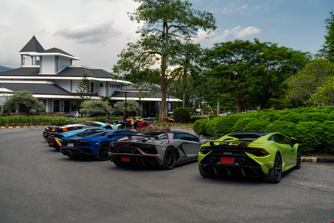 Lamborghini Club Thailand ชวนคาราวานซูเปอร์สปอร์ตคาร์สัมผัสเสน่ห์นครนายก พร้อมส่งต่อกำลังใจสู่ศูนย์ช่วยเหลือสัตว์ป่า