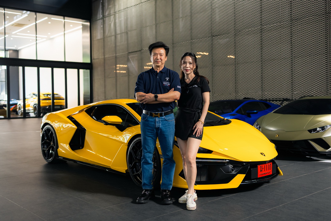Lamborghini Club Thailand ชวนคาราวานซูเปอร์สปอร์ตคาร์สัมผัสเสน่ห์นครนายก พร้อมส่งต่อกำลังใจสู่ศูนย์ช่วยเหลือสัตว์ป่า
