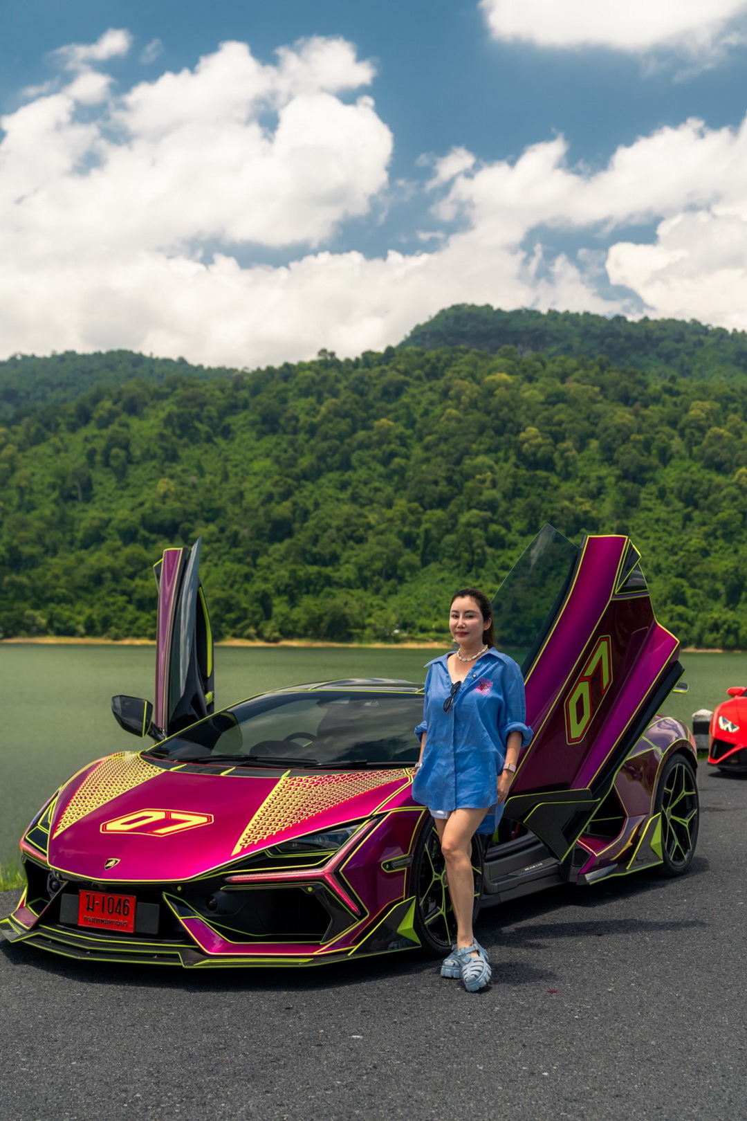 Lamborghini Club Thailand ชวนคาราวานซูเปอร์สปอร์ตคาร์สัมผัสเสน่ห์นครนายก พร้อมส่งต่อกำลังใจสู่ศูนย์ช่วยเหลือสัตว์ป่า