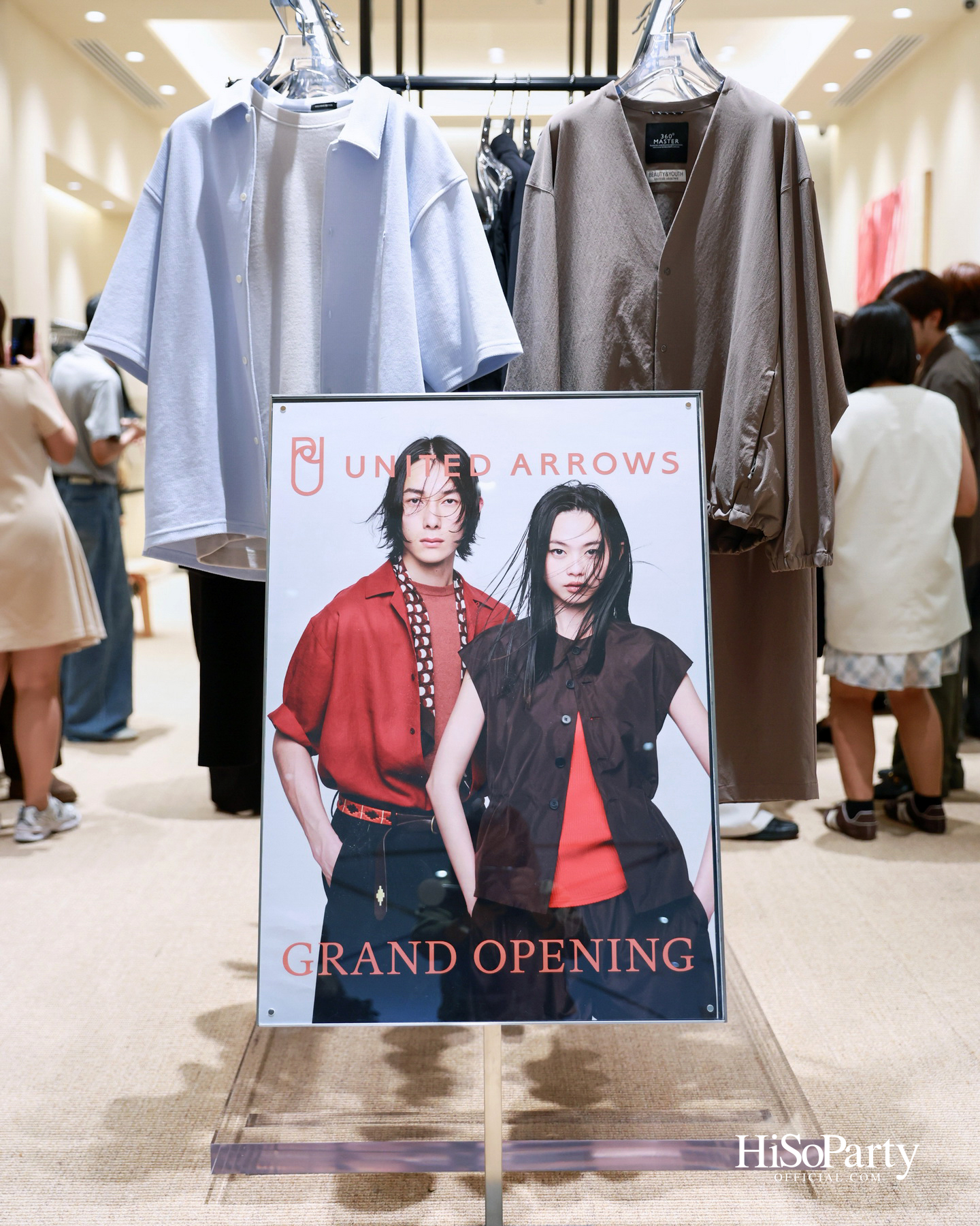 UNITED ARROWS เปิดสาขาที่ 3 ณ สยามพารากอน พร้อมเผยโฉมสโตร์เต็มรูปแบบแห่งแรกในประเทศไทย