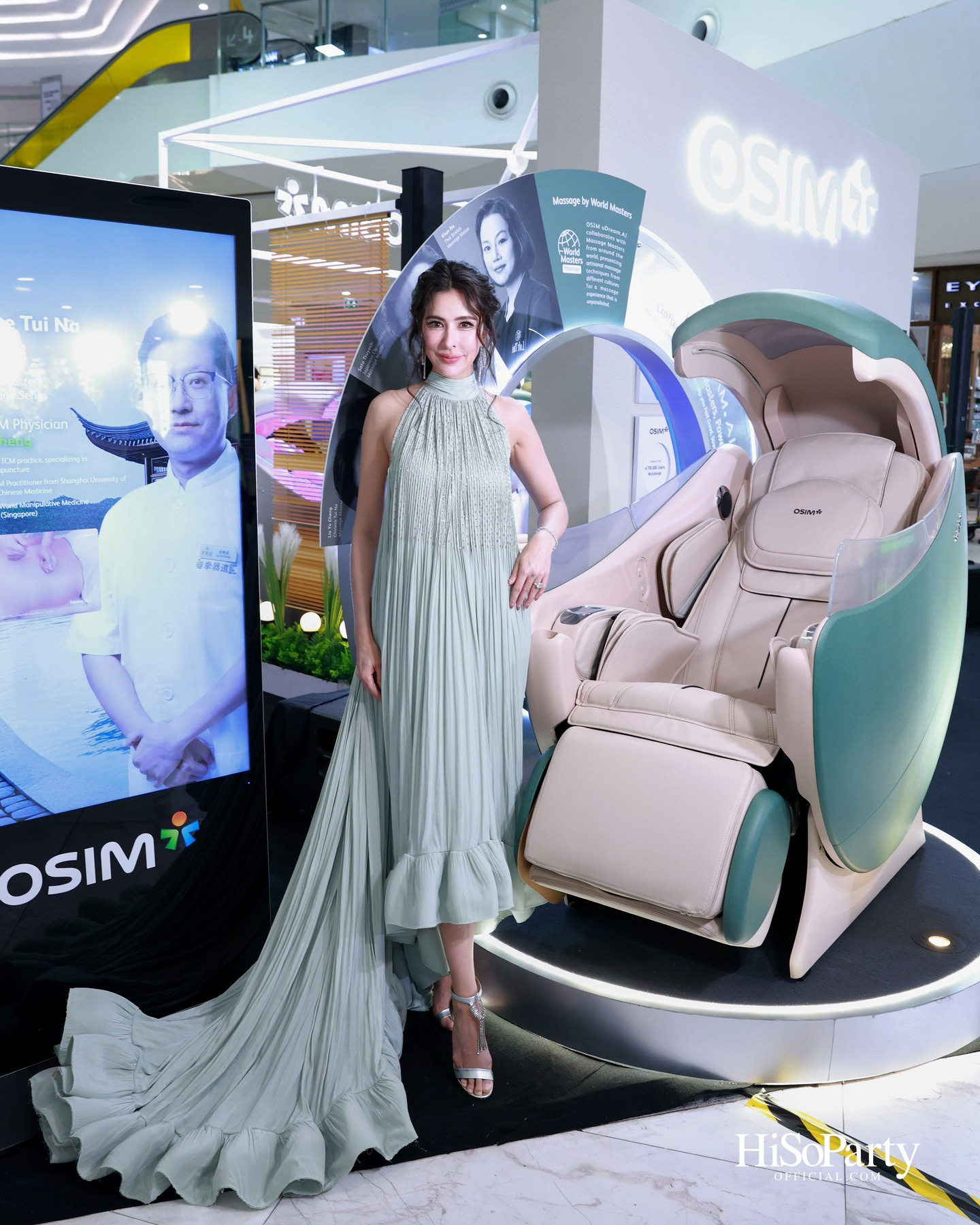 OSIM เปิดตัว ‘uDream.AI’ Flagship AI Well-being Chair พร้อมเนรมิต ‘The Realm of Wellness’ ณ ดิ เอ็มควอเทียร์