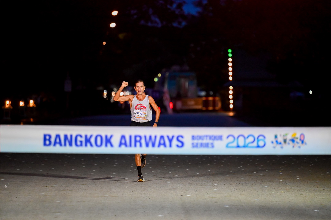 นักวิ่งกว่า 2,000 คน ร่วมพิชิตเส้นชัยเมืองมรดกโลกใน ‘บางกอกแอร์เวย์ส สุโขทัย ฮาล์ฟ มาราธอน 2026’