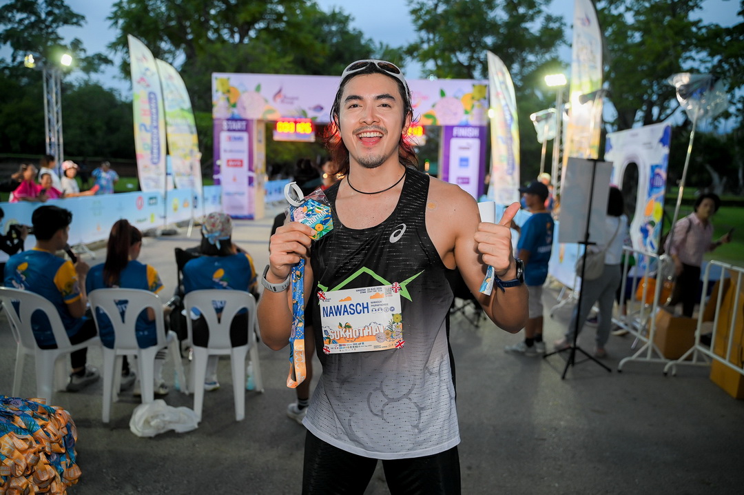 นักวิ่งกว่า 2,000 คน ร่วมพิชิตเส้นชัยเมืองมรดกโลกใน ‘บางกอกแอร์เวย์ส สุโขทัย ฮาล์ฟ มาราธอน 2026’