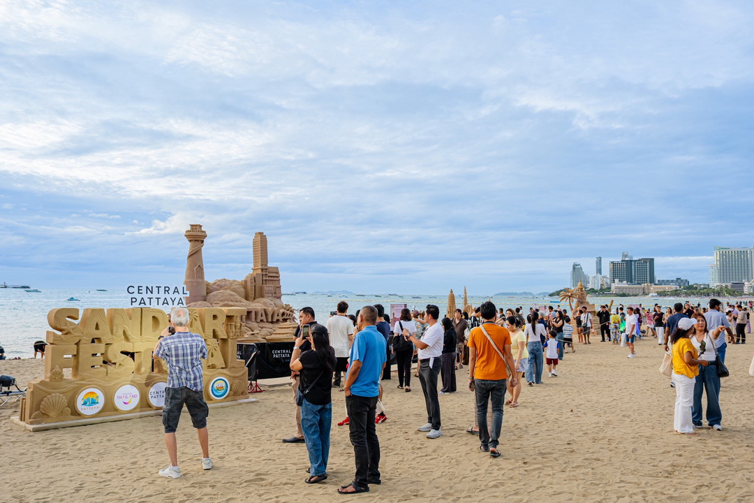 ‘Pattaya Sand & Art Festival 2026’ เปลี่ยนผืนทรายพัทยาสู่งานศิลปะริมชายหาดครั้งแรก