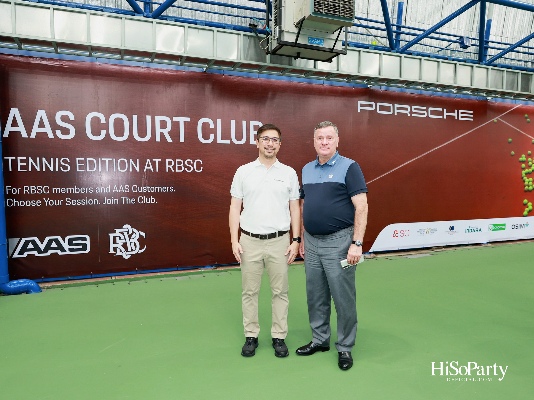 Porsche AAS จัด ‘AAS Court Club – Tennis Edition’ เชื่อมโลกยนตรกรรมและกีฬา ผ่านไลฟ์สไตล์บนคอร์ตเทนนิส