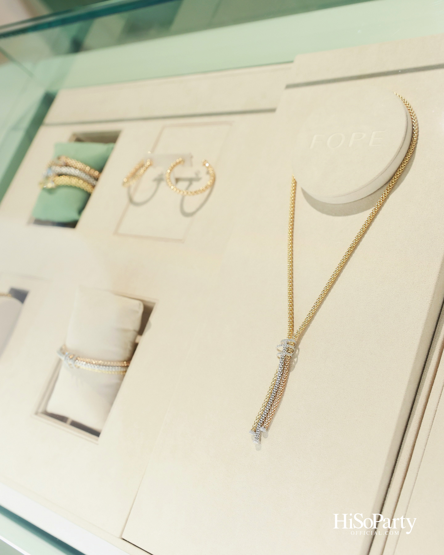 FOPE เปิดตัว Pop-Up Store แห่งใหม่ ณ เซ็นทรัล เอ็มบาสซี ถ่ายทอดอัตลักษณ์และศาสตร์งานฝีมืออิตาเลียนไฟน์จิวเวลรี