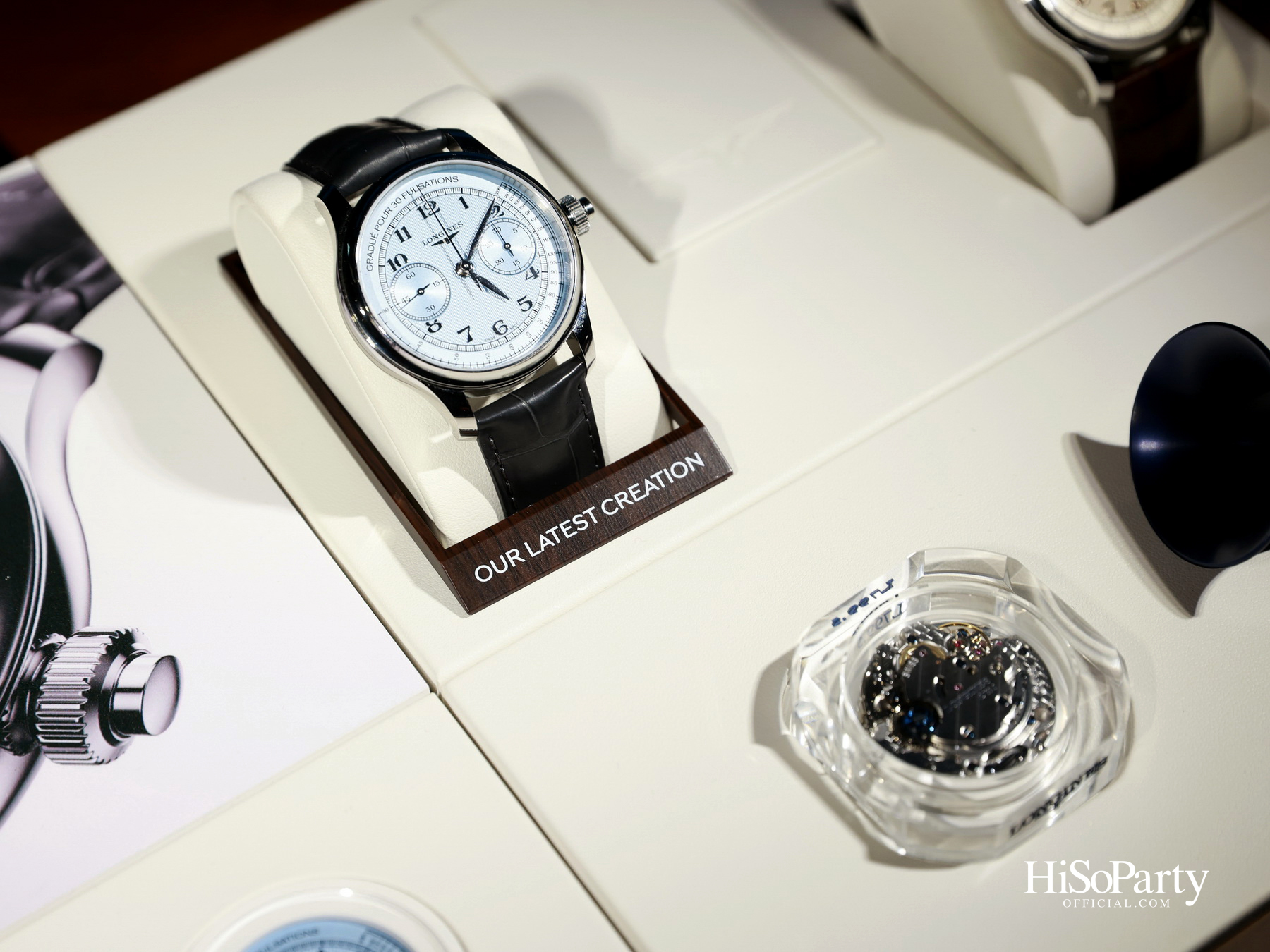 LONGINES จัดเอ็กซ์คลูซีฟดินเนอร์ เปิดตัว ‘The Longines Master Collection’ โฉมใหม่ พร้อมเผยโครโนกราฟโมโนพุชเชอร์ครั้งแรกของคอลเลกชัน
