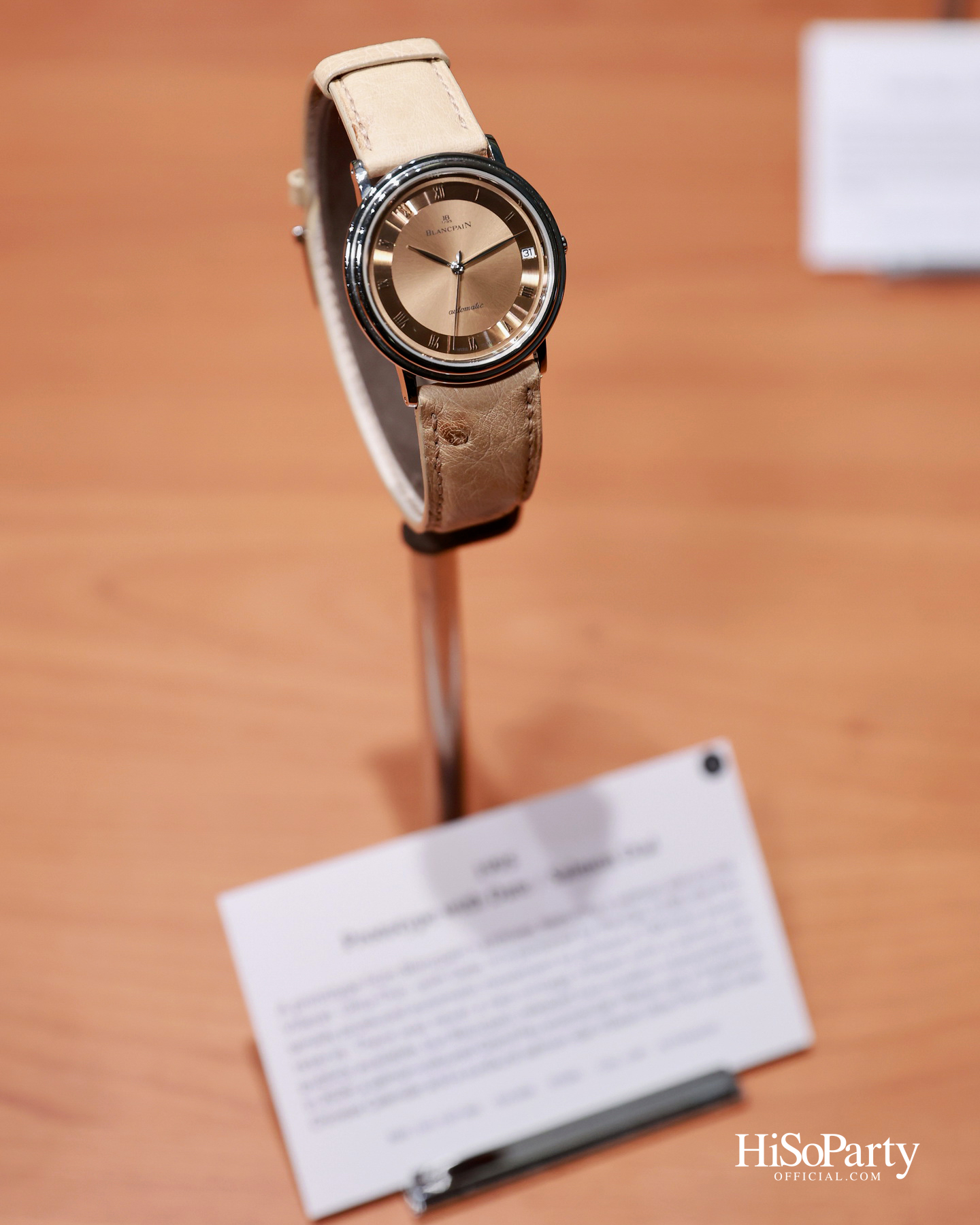 Blancpain เผยโฉม 15 เรือนเวลาหายากจากยุค neo-vintage ครั้งแรกในเอเชีย พร้อมไฮไลต์คอลเลกชัน Villeret โฉมใหม่