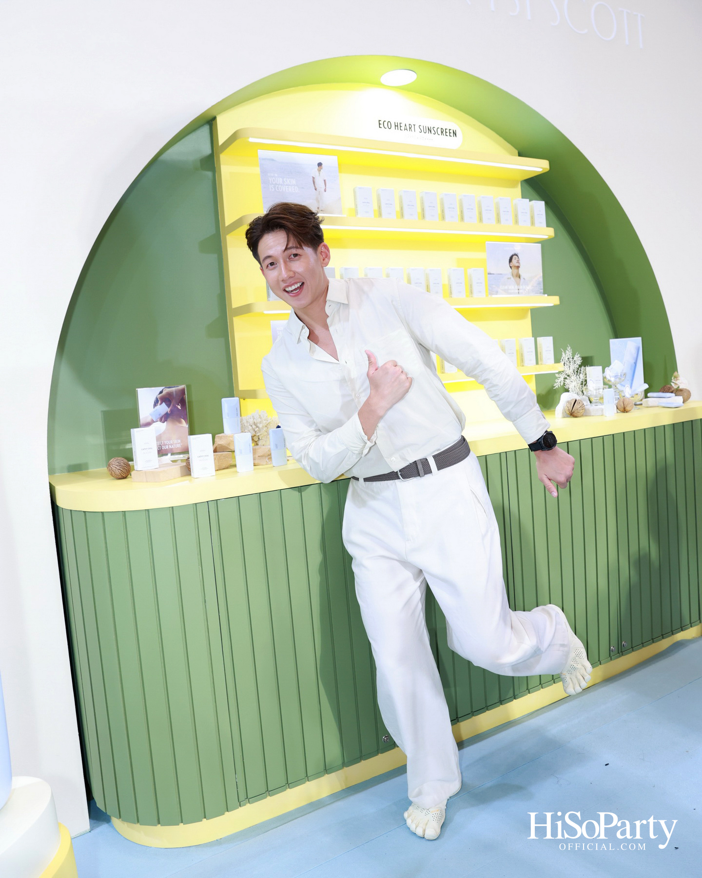 ‘CATHY DOLL X PSI SCOTT’ ECO HEART SUNSCREEN
