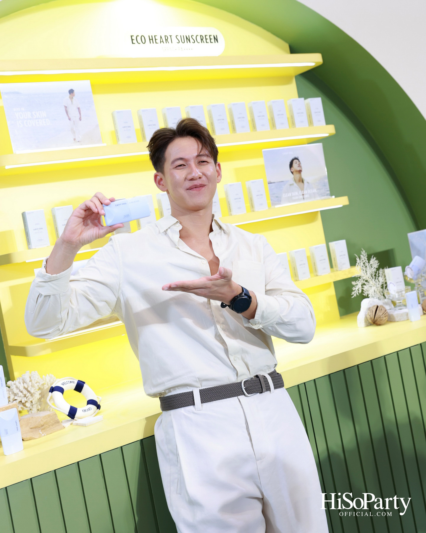 ‘CATHY DOLL X PSI SCOTT’ ECO HEART SUNSCREEN