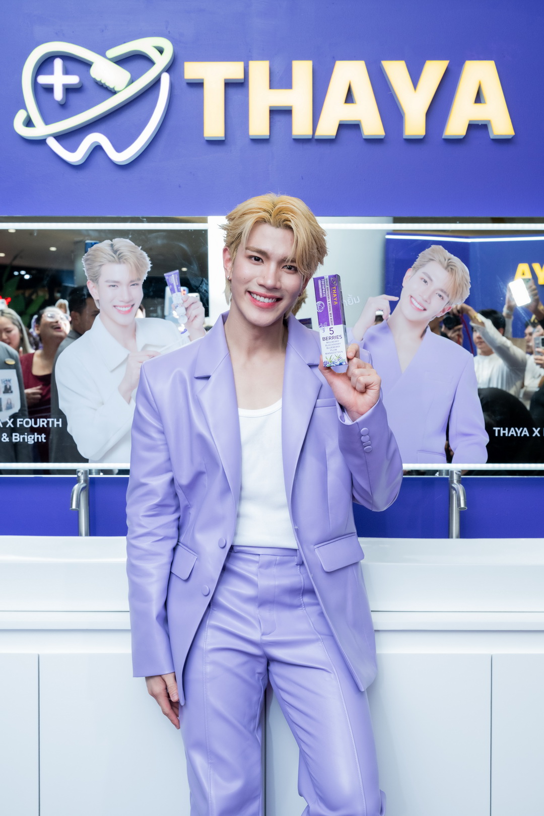 THAYA เปิดตัว ‘โฟร์ท–ณัฐวรรธน์’ พรีเซนเตอร์คนล่าสุด ชวนคนรุ่นใหม่ใส่ใจสุขภาพช่องปากและมั่นใจในทุกรอยยิ้ม