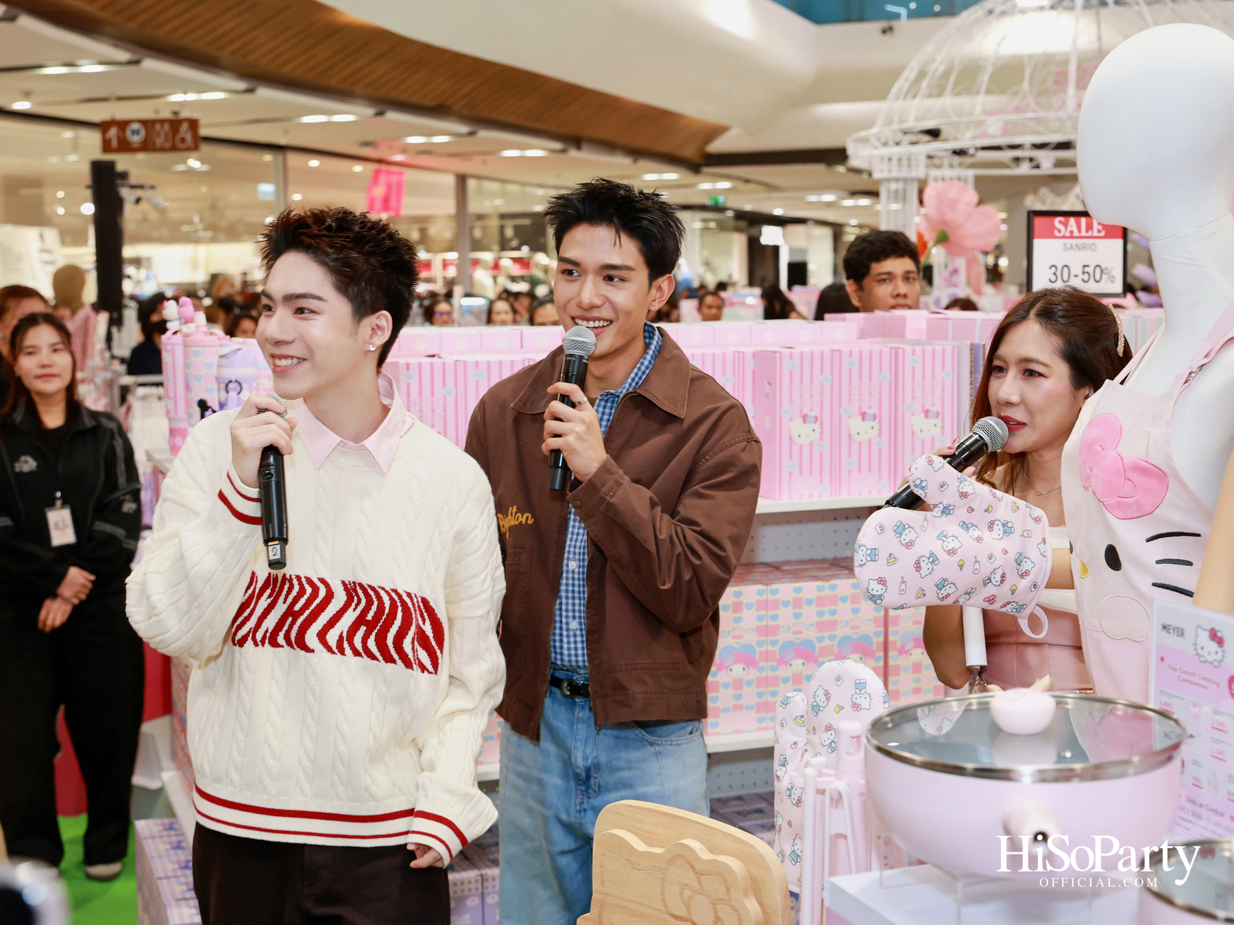 CENTRAL SANRIO CHARACTERS FAIR 2026 เปิดโลกแห่งความน่ารัก พร้อม เน็ต–สิรภพ และ เจเจ–รัชพล ร่วมเติมเต็ม ‘ช่อดอกไม้แห่งความสุข’
