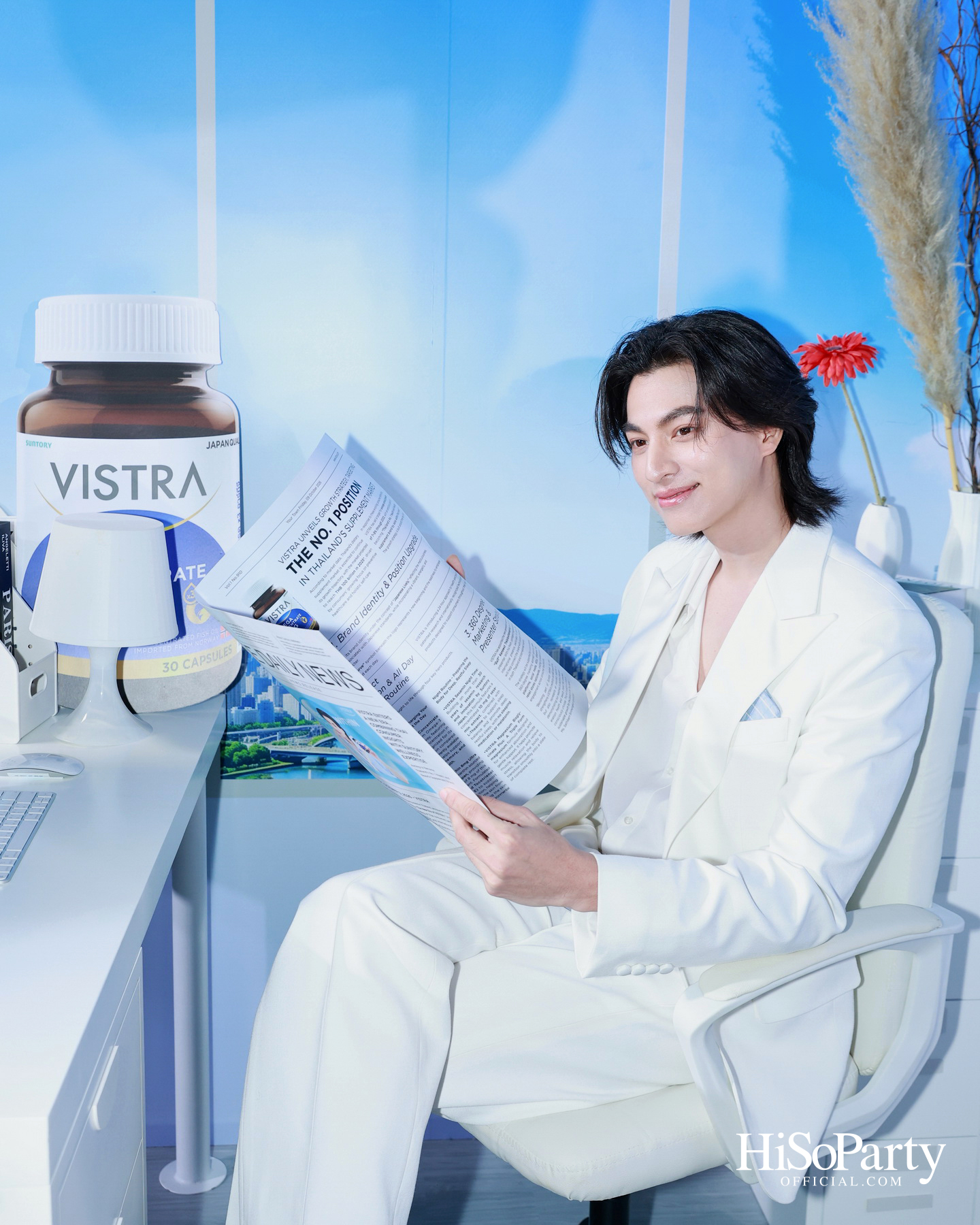 VISTRA เผยภาพลักษณ์ใหม่ พร้อมเปิดตัว กลัฟ–คณาวุฒิ ในฐานะแบรนด์พรีเซนเตอร์ ในงาน ‘The New Era of VISTRA’