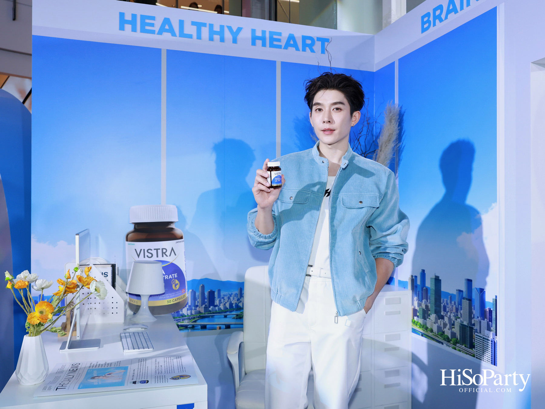 VISTRA เผยภาพลักษณ์ใหม่ พร้อมเปิดตัว กลัฟ–คณาวุฒิ ในฐานะแบรนด์พรีเซนเตอร์ ในงาน ‘The New Era of VISTRA’