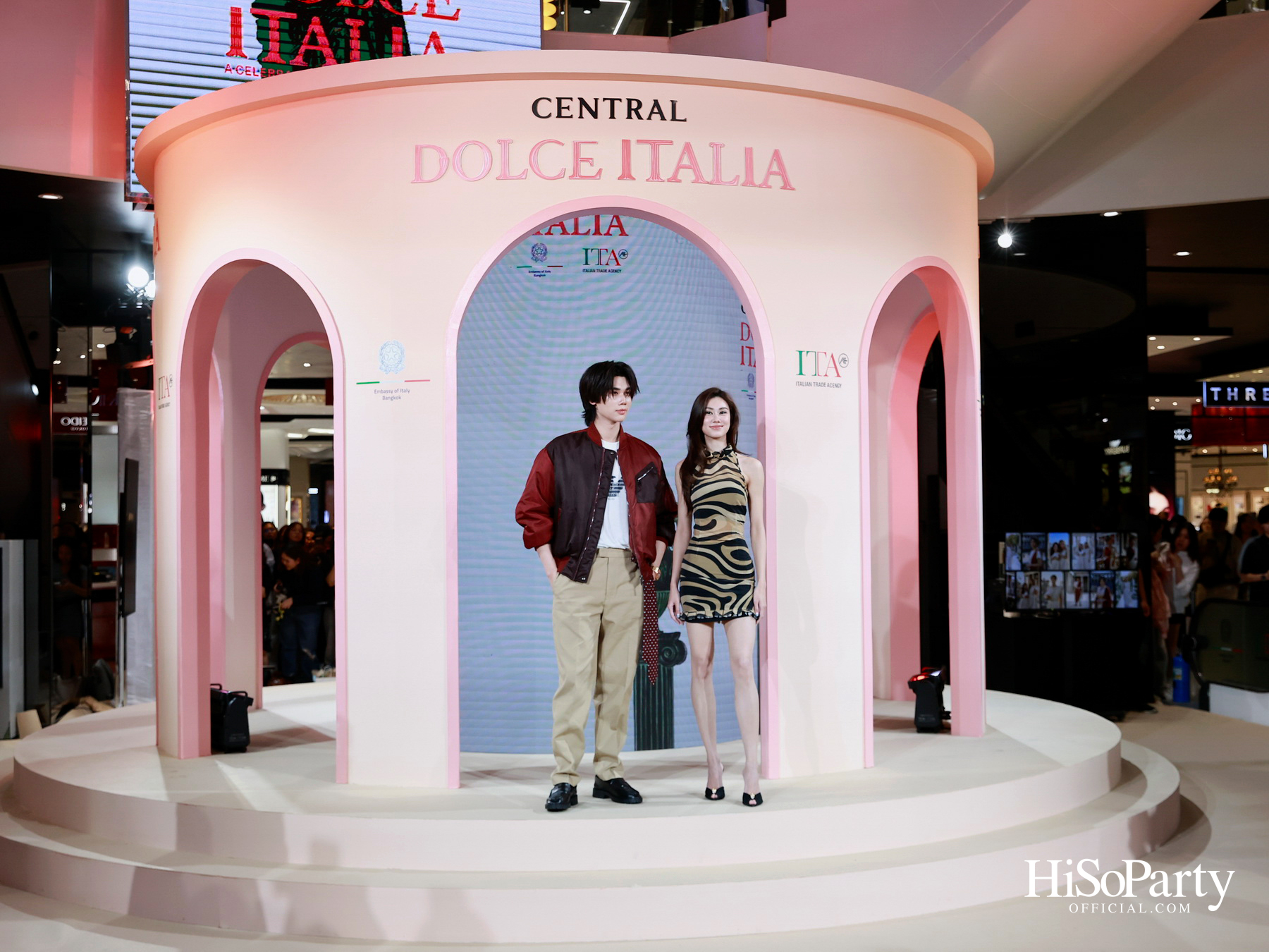 CENTRAL DOLCE ITALIA 2026 ชวนสัมผัสเสน่ห์อิตาเลียน พร้อม ลีน่า–ลลินา และ ดัง–ณัฎฐ์ฐชัย