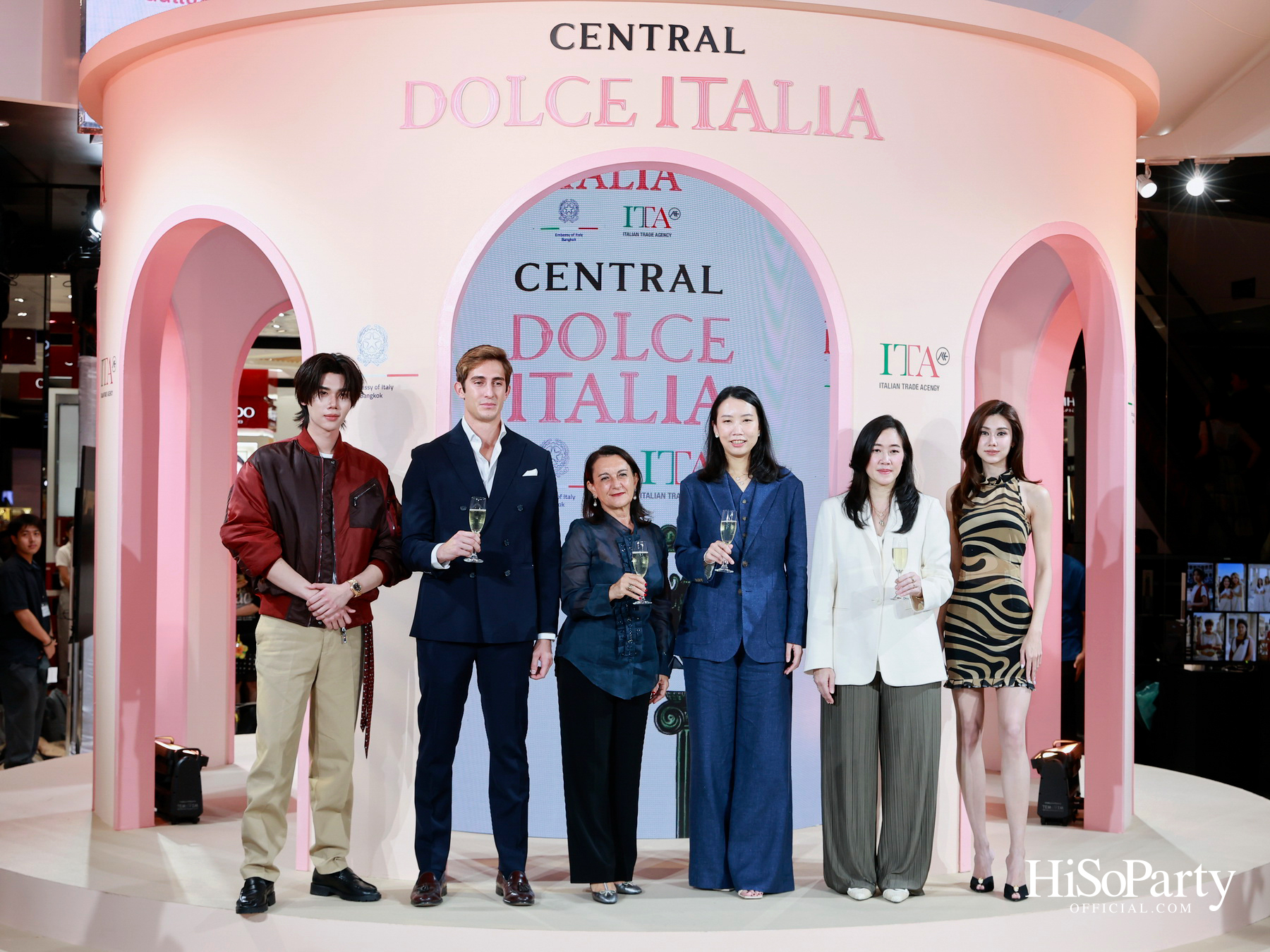 CENTRAL DOLCE ITALIA 2026 ชวนสัมผัสเสน่ห์อิตาเลียน พร้อม ลีน่า–ลลินา และ ดัง–ณัฎฐ์ฐชัย