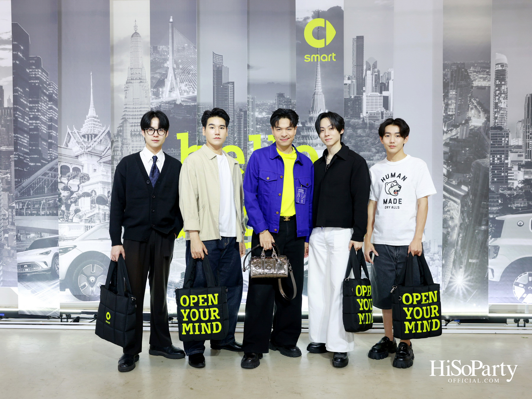 smart เปิดตัวอย่างเป็นทางการในประเทศไทย ภายใต้แนวคิด ‘Open Your Mind’ พร้อมเหล่าคนดังร่วมสัมผัสยนตรกรรมไฟฟ้าระดับพรีเมียม